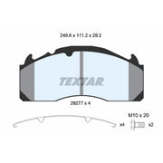 Textar Front Brake Pad Set 2927705