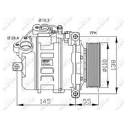 NRF Air Conditioning Compressor 32524