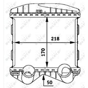 NRF Intercooler (Charge Air Cooler) 30257