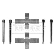 Borg & Beck Brake Pad Accessory Fitting Kit Rear BBK1177
