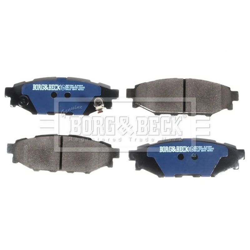 Borg & Beck 4 x Rear Brake Pad Set BBP2004