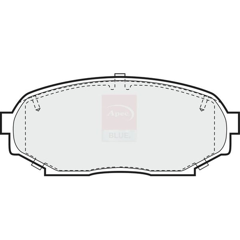 Apec Front Brake Pad Set PD3439
