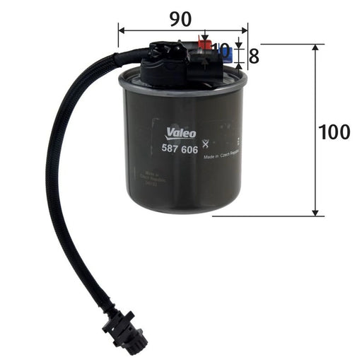 Valeo Fuel Filter Element 587606