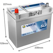 Varta Battery 12V 45Ah 330A 545158033K262