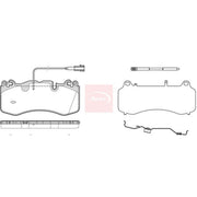 Apec Front Brake Pad Set PAD2384
