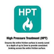 Apec Rear Brake Pad Set PAD1712