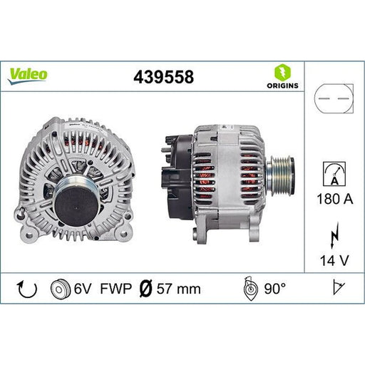 Valeo Car Alternator 12V 439558