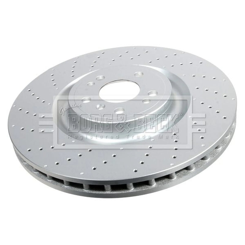 Borg & Beck 2 x / Front Brake Discs BBD6113S