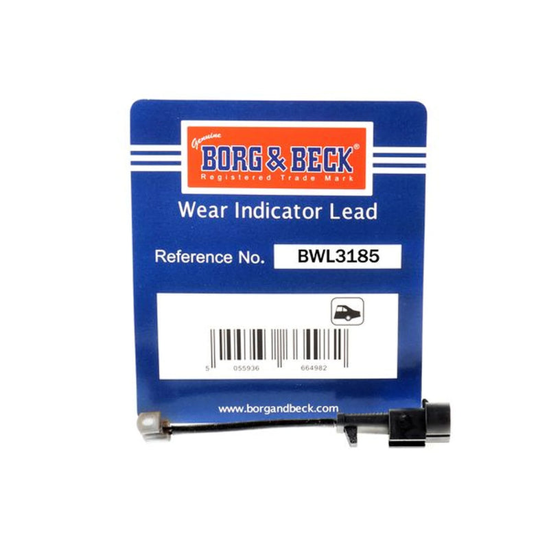 Borg & Beck Brake Pad Wear Sensor Front BWL3185