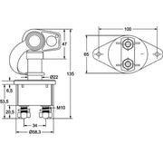 Hella Battery Master Switch 6EK 002 843-111