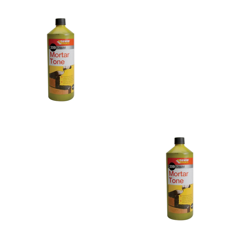 Everbuild Sika 209 Liquid Mortar Tone Black 1 litre - 488950