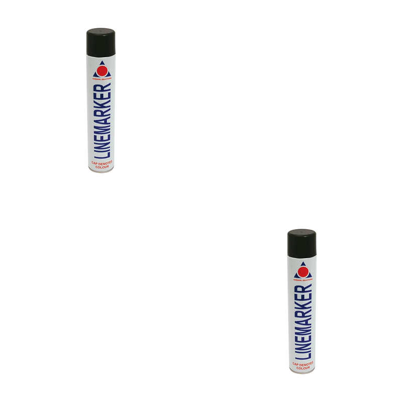 Aerosol 0906 Line Marking Spray Paint Black 750ml - 0906