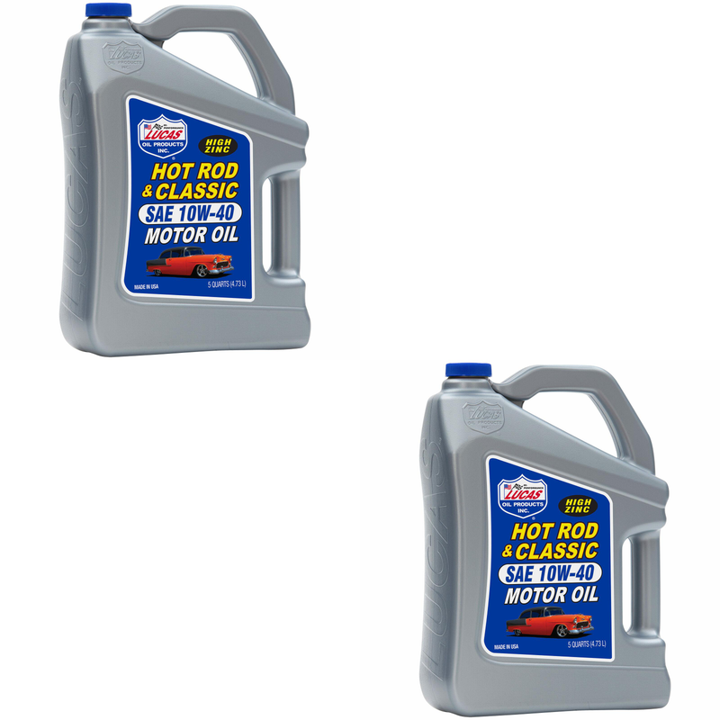 Lucas Oil 10W40 Hot Rod Engine Oil 4.54 Litre