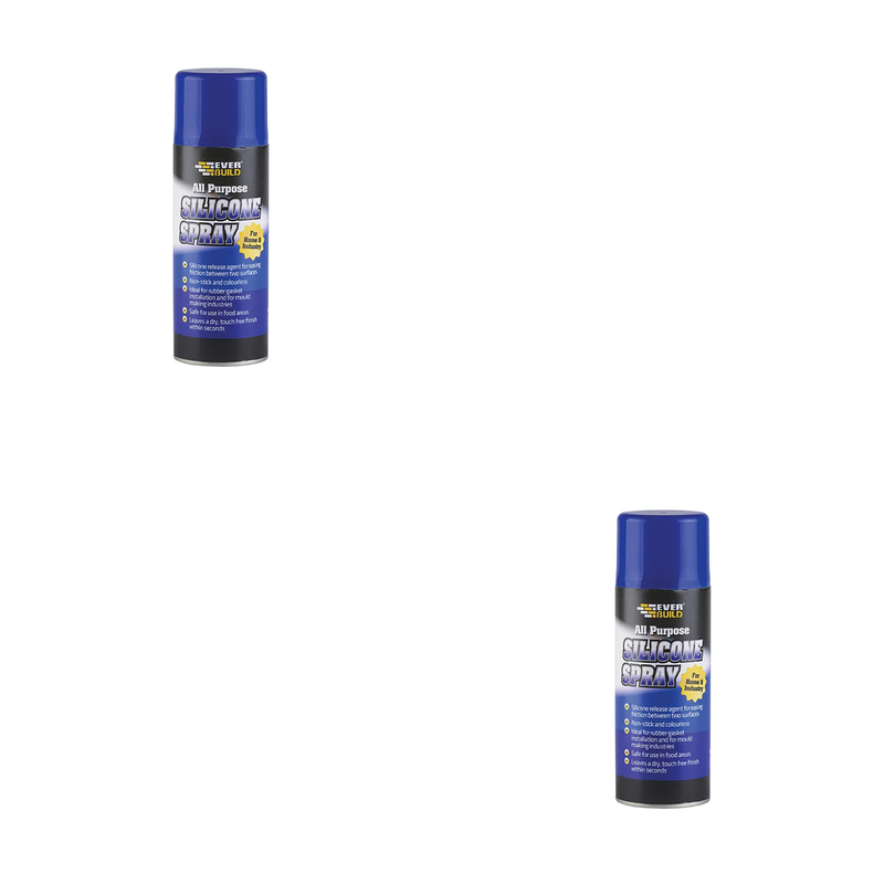 Everbuild Sika All Purpose Silicone Spray 400ml - 484813