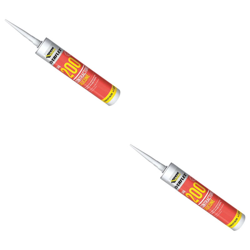 Everbuild Sika Everflex® LMA 200 Contractor's Silicone 295ml Brown - 880093