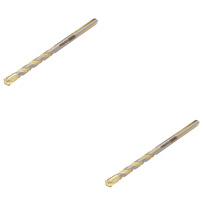 Draper Multi Construction TCT Drill Bit, 6mm - Versatile Length Options