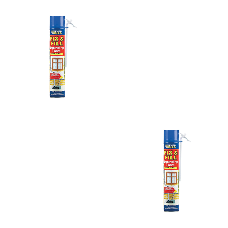 Everbuild Sika Fill & Fix Expanding Foam 750ml - 817542