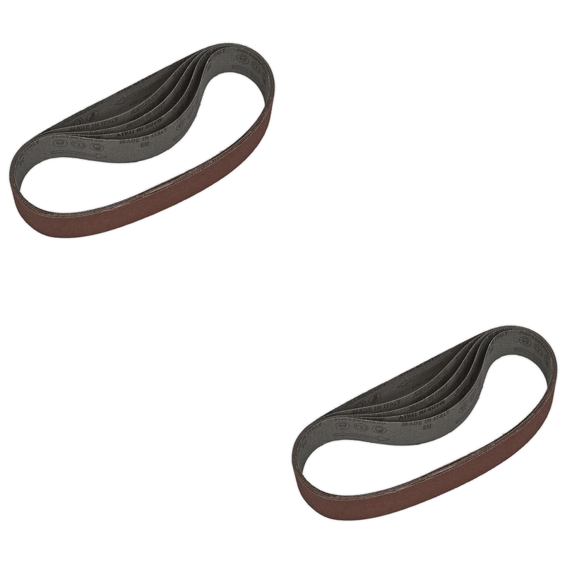 Sealey 30 x 540mm Sanding Belt 80Grit - Pack of 5 - SB0011 Trade Quality