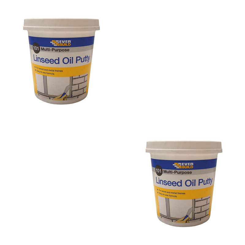 Everbuild Sika 101 Multi-Purpose Putty Natural 1kg - 480210