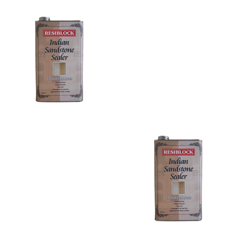 Everbuild Sika Resiblock Indian Sandstone Sealer Colour Enhancer 5 litre