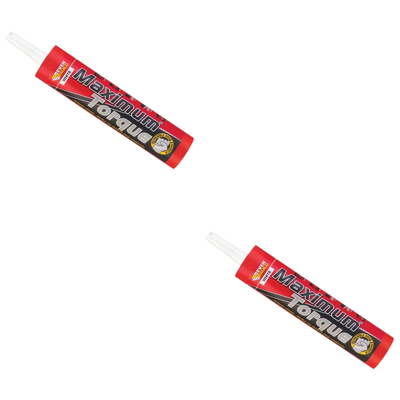 Everbuild Sika Maximum Torque Adhesive White 290ml - 484807
