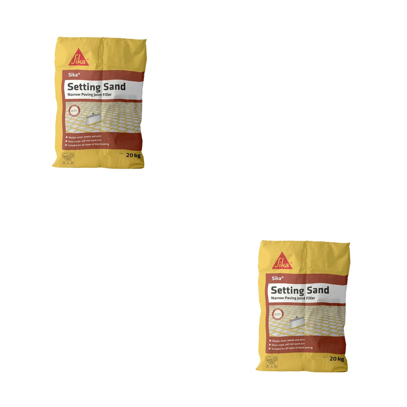 Everbuild Sika Sika Setting Sand Buff 20kg - 442722