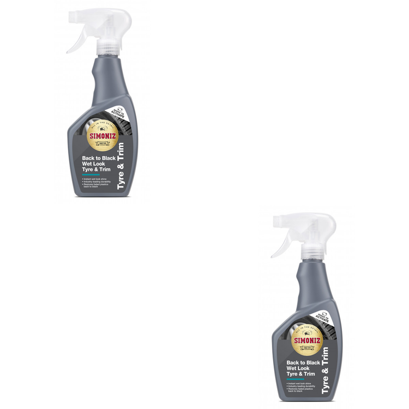 Simoniz Tyre & Trim Cleaner 500ml - Back to Black Wet Look