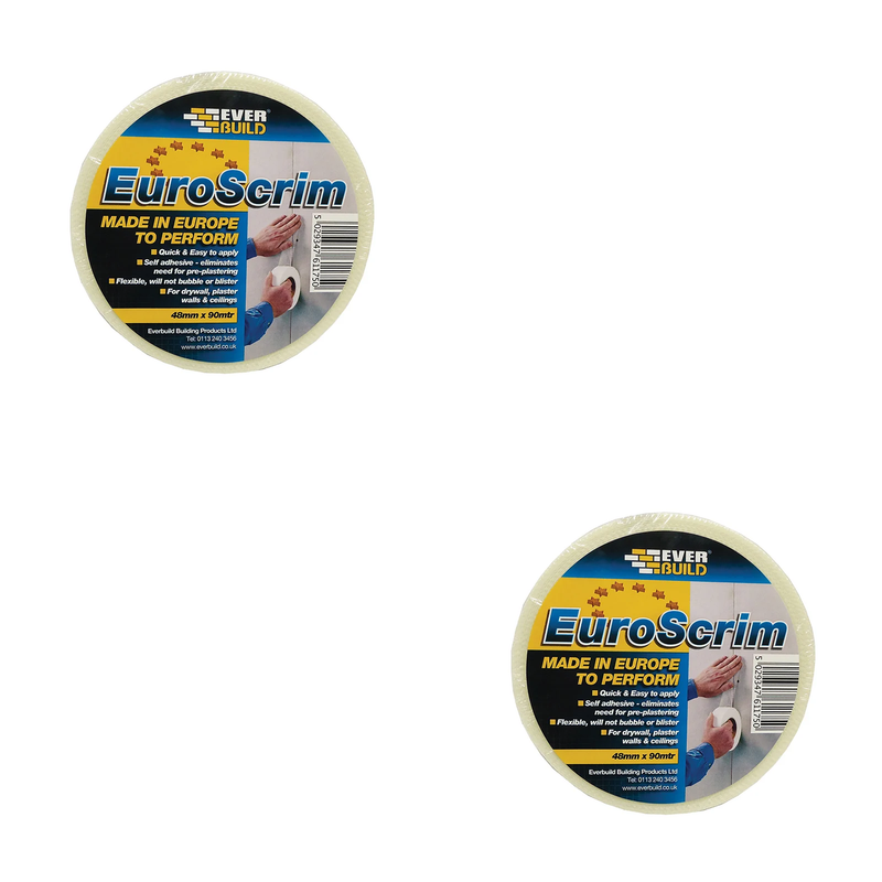 Everbuild Sika Euro Scrim Joint Tape 48mm x 90m