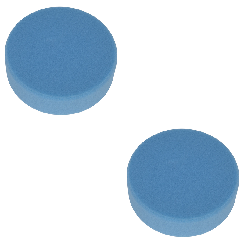 Sealey Hook-and-Loop Buffing & Polishing Foam Head 150 x 50mm - Blue/Medium