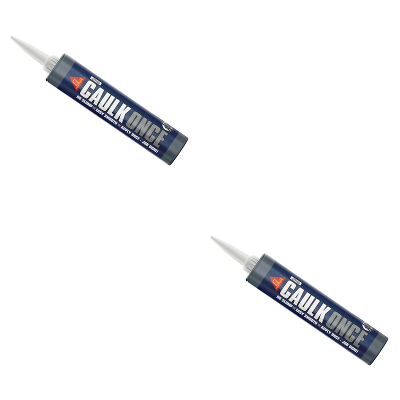 Everbuild Sika Caulk Once White 380ml - 489516