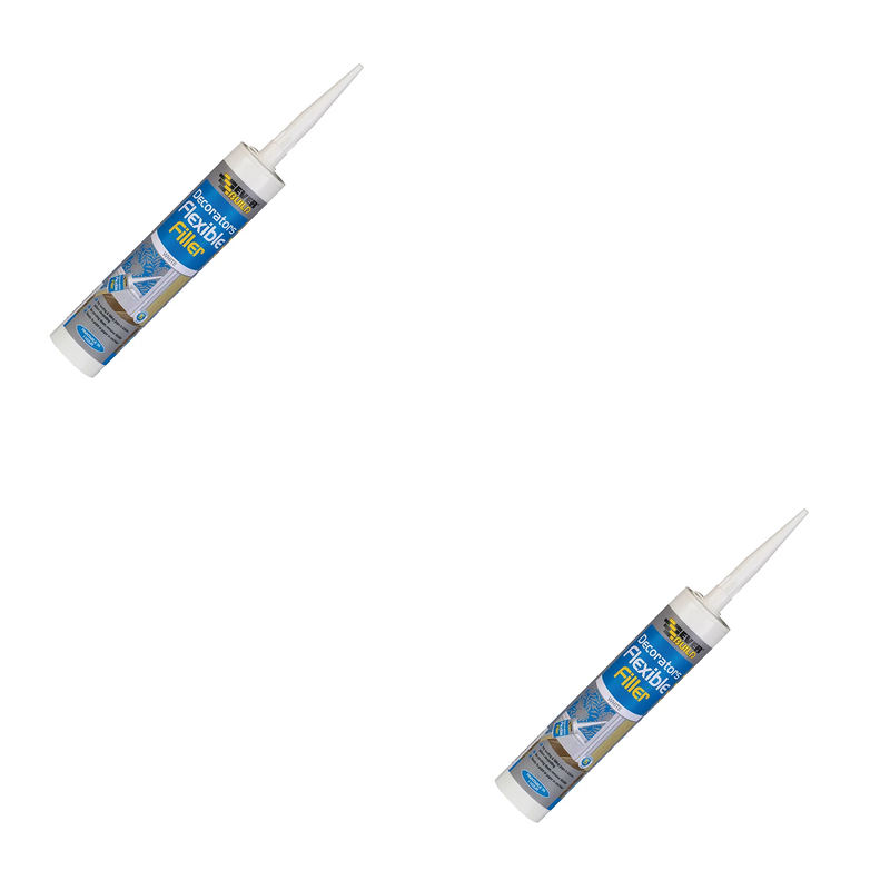 Everbuild Sika Flexible Decorators Filler White 290ml - 486009