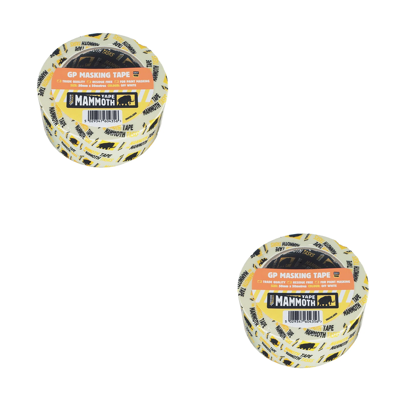 Everbuild Sika Mammoth Retail Masking Tape 19mm x 50m