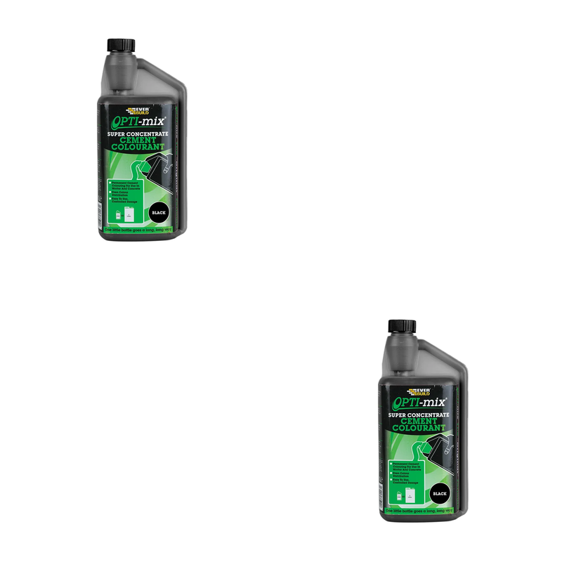 Everbuild Sika Opti-Mix Cement Colourant Black 1 litre - 486213