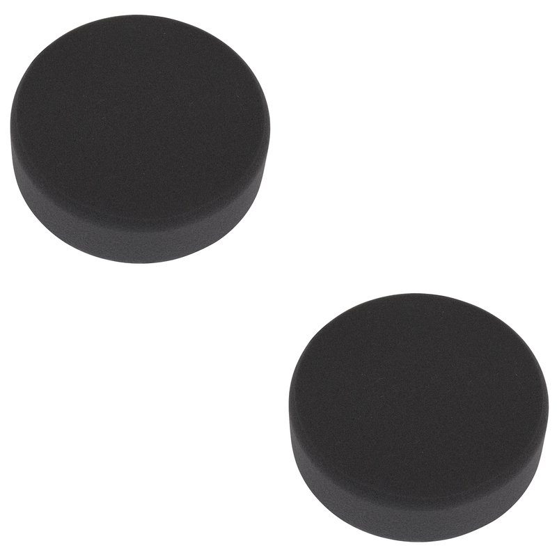Sealey Hook-and-Loop Buffing & Polishing Foam Head 150 x 50mm - Black/Soft
