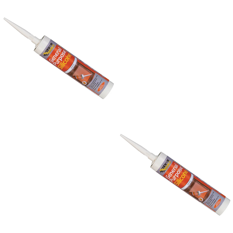 Everbuild Sika General Purpose Silicone Brown 280ml - 485956