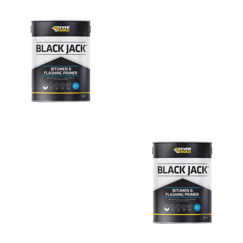Everbuild Sika Black Jack® 902 Bitumen & Flashing Primer 5 litre - 852671