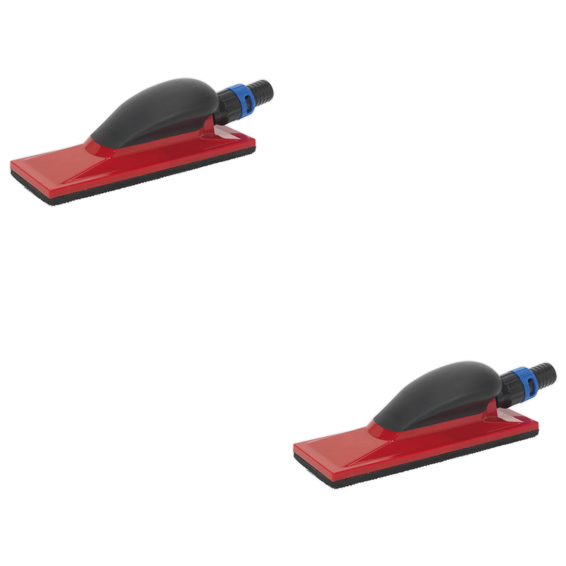 Sealey Dust-Free Sanding Block 70 x 120mm Hook-and-Loop