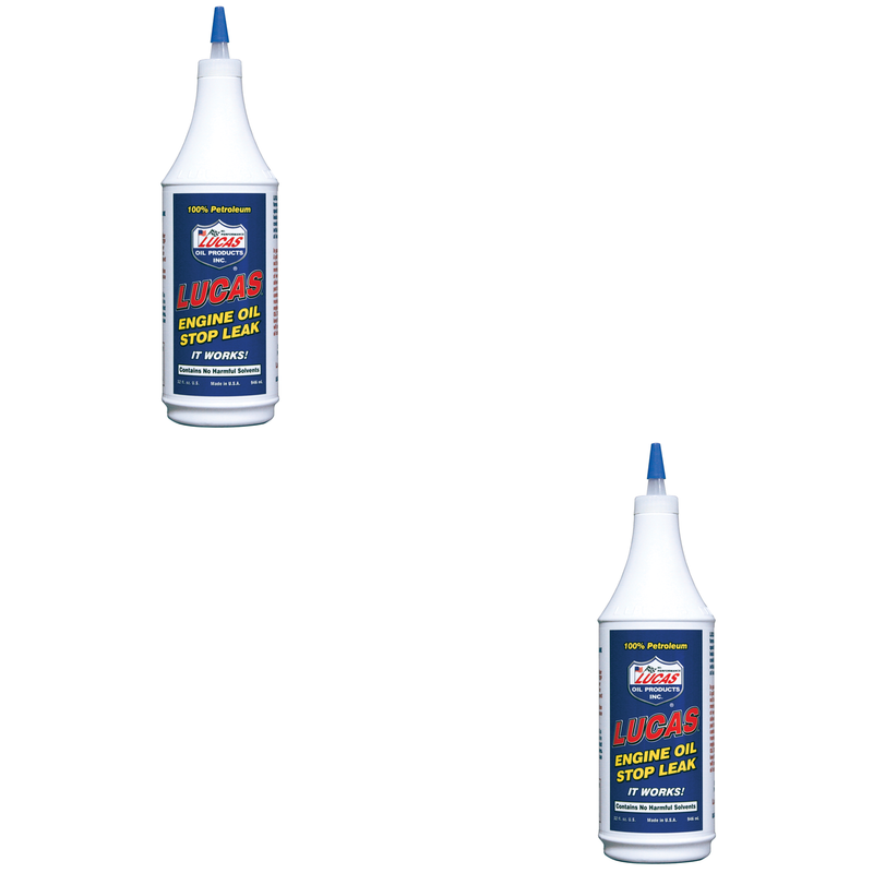 Lucas Oil Engine Oil Stop Leak 946ml - Stops Leaks & Rejuvenates Seals