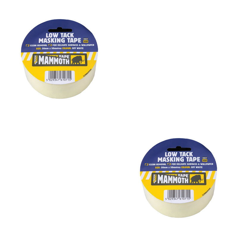 Everbuild Sika Low Tack Masking Tape 25mm x 25m