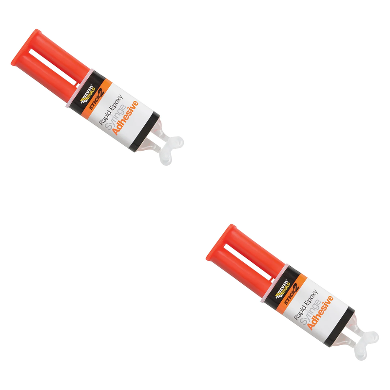 Everbuild Sika STICK2® Rapid Epoxy Syringe 24ml - 483851
