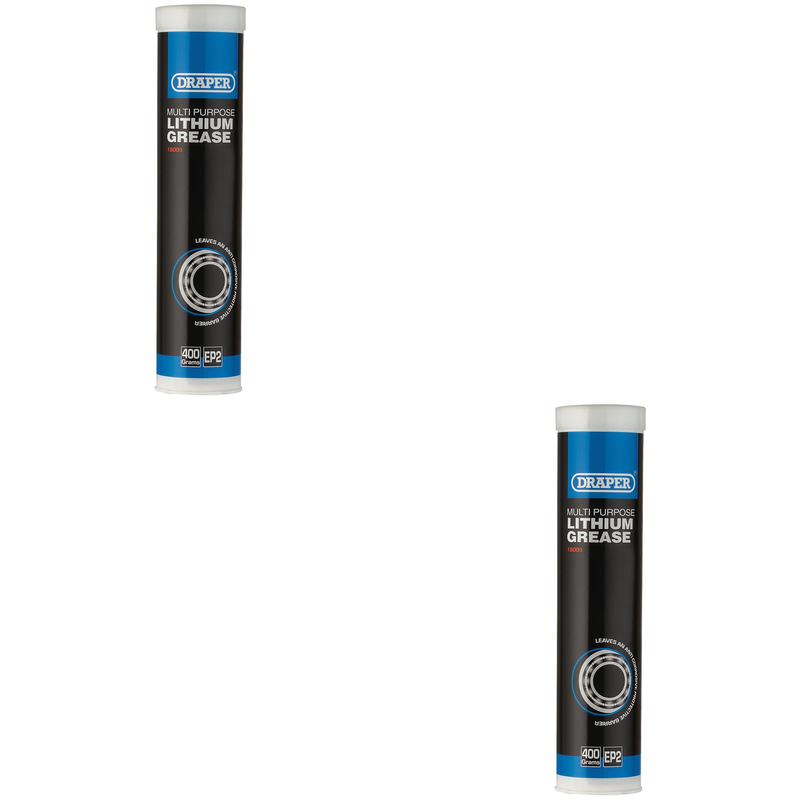 Draper Multi-Purpose Lithium Grease - 400ml Cartridge