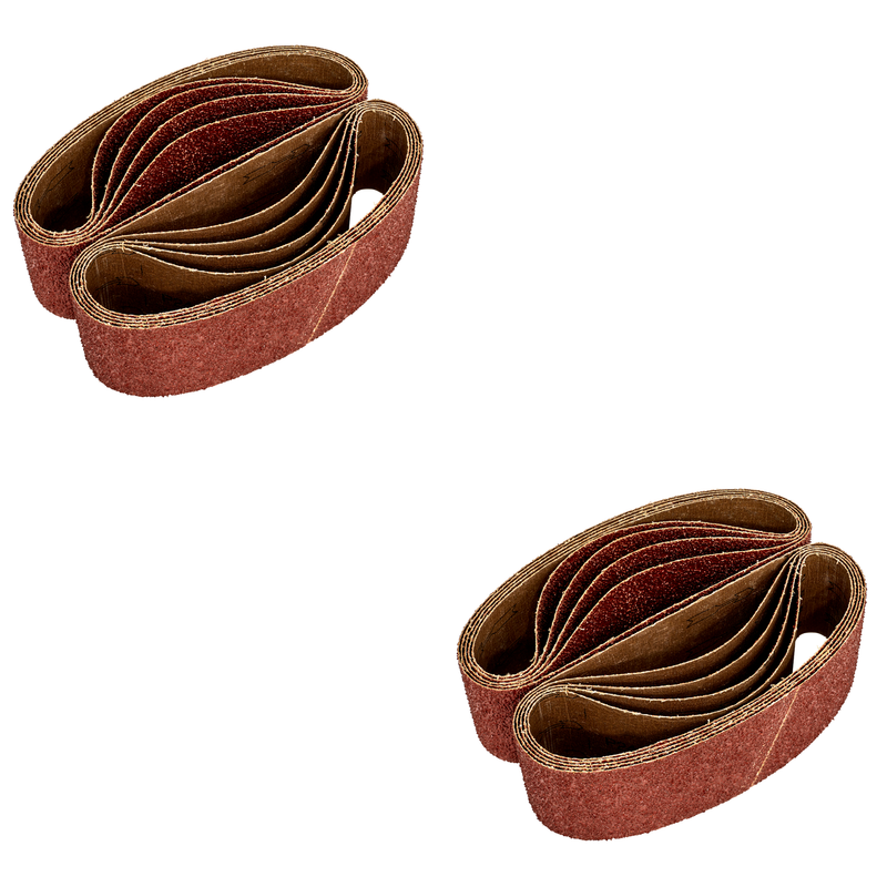 Worksafe® 75 x 533mm Sanding Belt 40Grit - Pack of 10 - WSB5340 Trade Quality