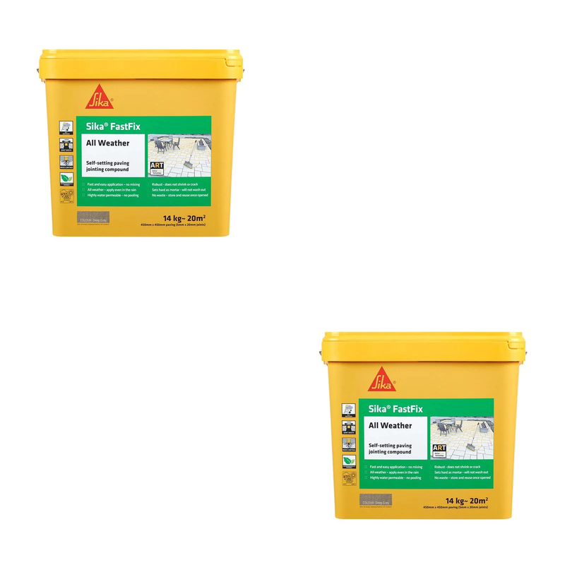 Everbuild Sika Sika® FastFix All Weather Deep Grey 14kg - 669016