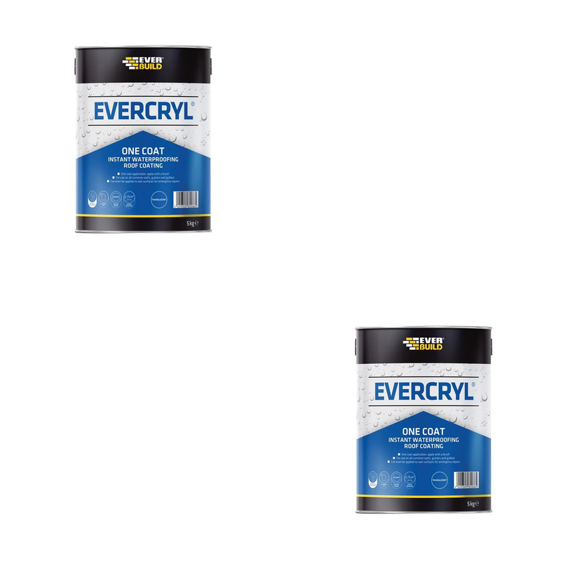 Everbuild Sika Evercryl® One Coat Translucent 5kg - 851590