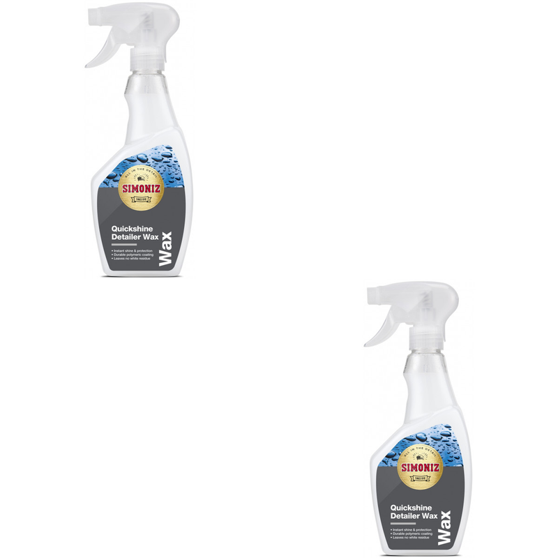 Simoniz Quickshine Detailer 500ml - Instant Shine & Protection