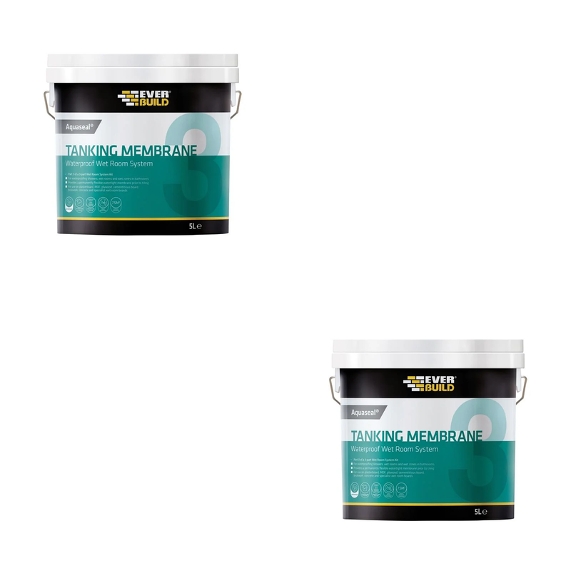 Everbuild Sika Aquaseal Waterproof Tanking Membrane 5 litre - 487333
