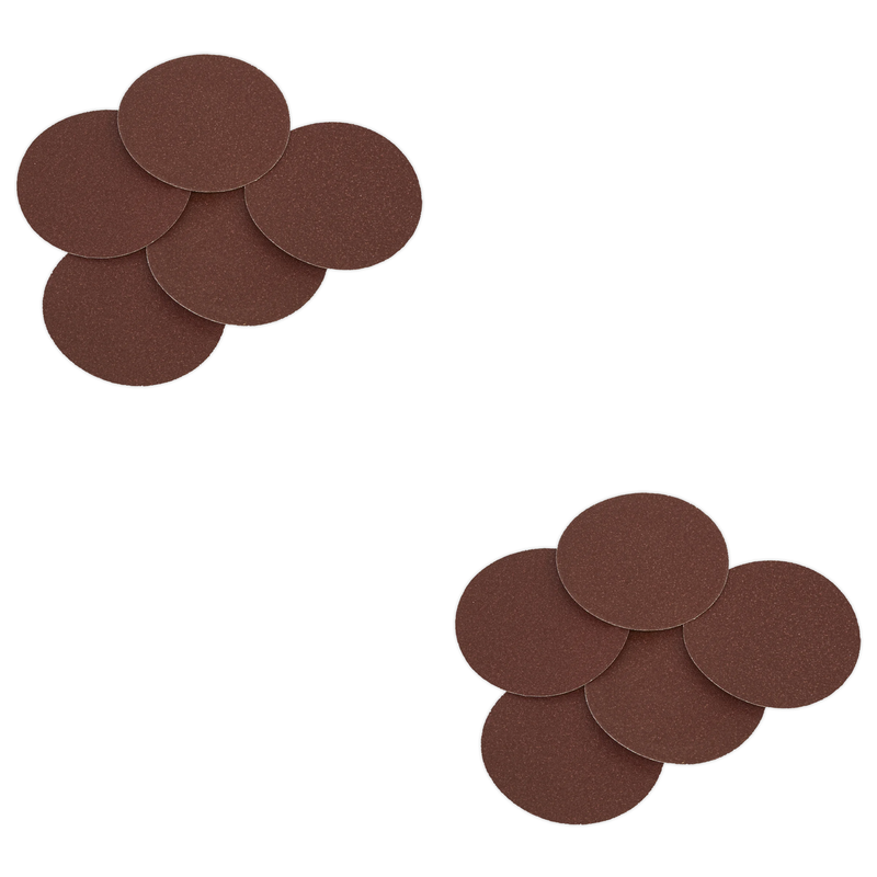 Sealey Adhesive Backed Sanding Disc 80Grit 125mm - Pack of 5 - SSD01 UK Stock