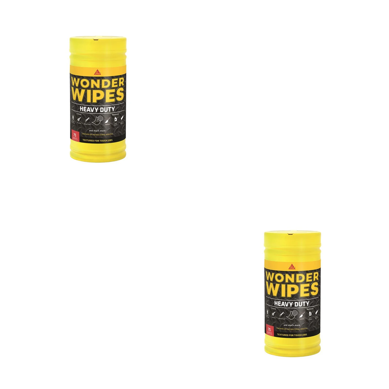 Everbuild Sika Heavy-Duty Wonder Wipes (Tub 75) - 467443