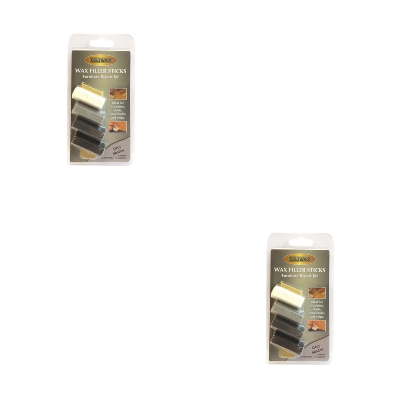 Briwax Wax Filler Sticks Grey Shades (Pack 4) - BWSWSGRY