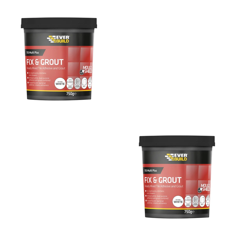 Everbuild Sika 703 Fix & Grout Tile Adhesive 3.75kg - 487077